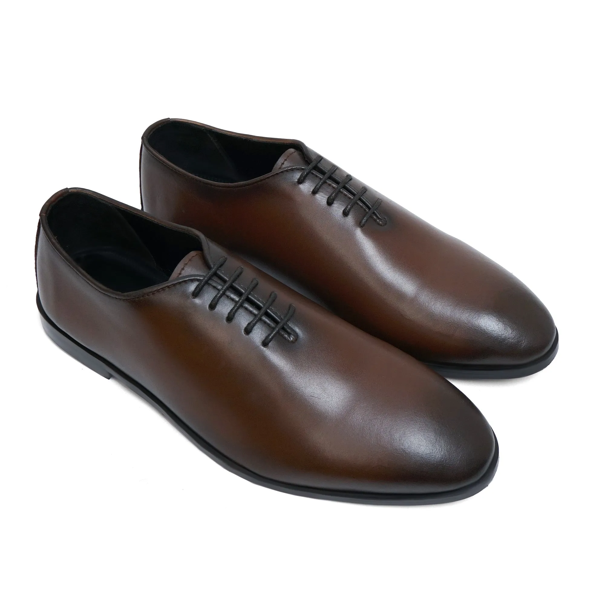 LS Pure Leather Kingsman Shoes LS-508 BR