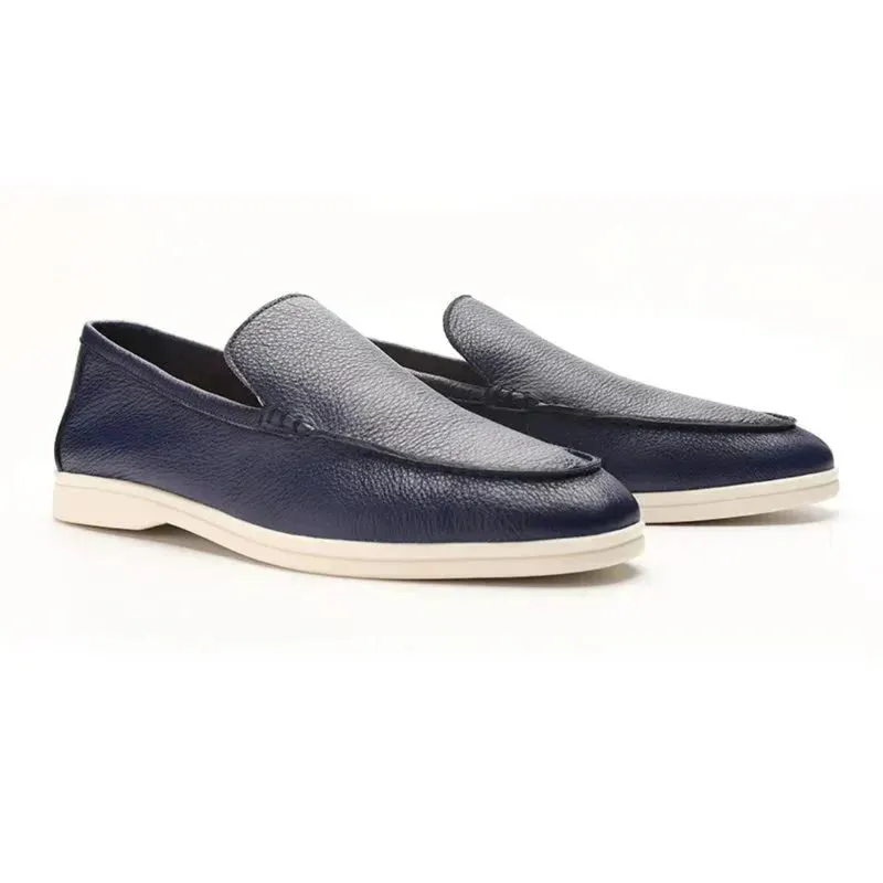 Luxury Leather Slip-On Loafers for Stylish Comfort