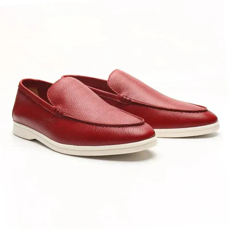 Luxury Leather Slip-On Loafers for Stylish Comfort