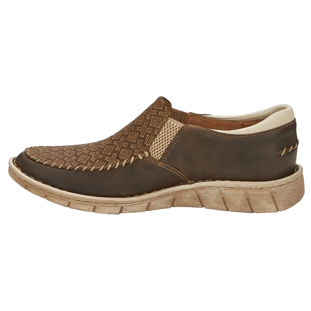 Magdalena Mocha Slip On Flats