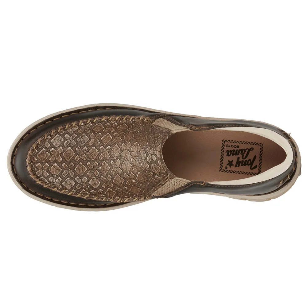 Magdalena Mocha Slip On Flats