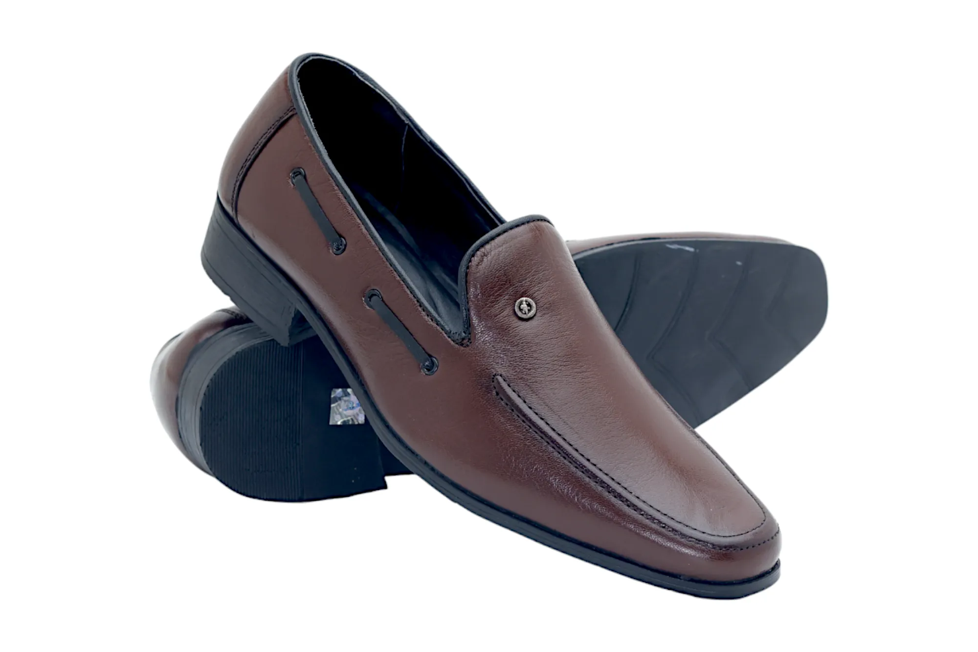 MENS CASUAL LEATHER SHOE 40074