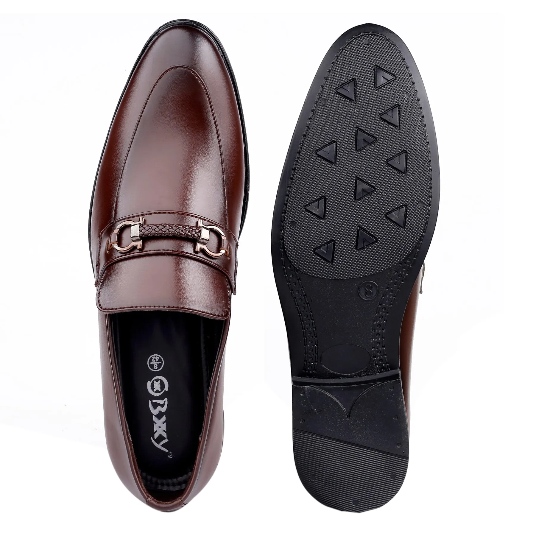 Men's Faux Leather Formal Slip-on Shoes