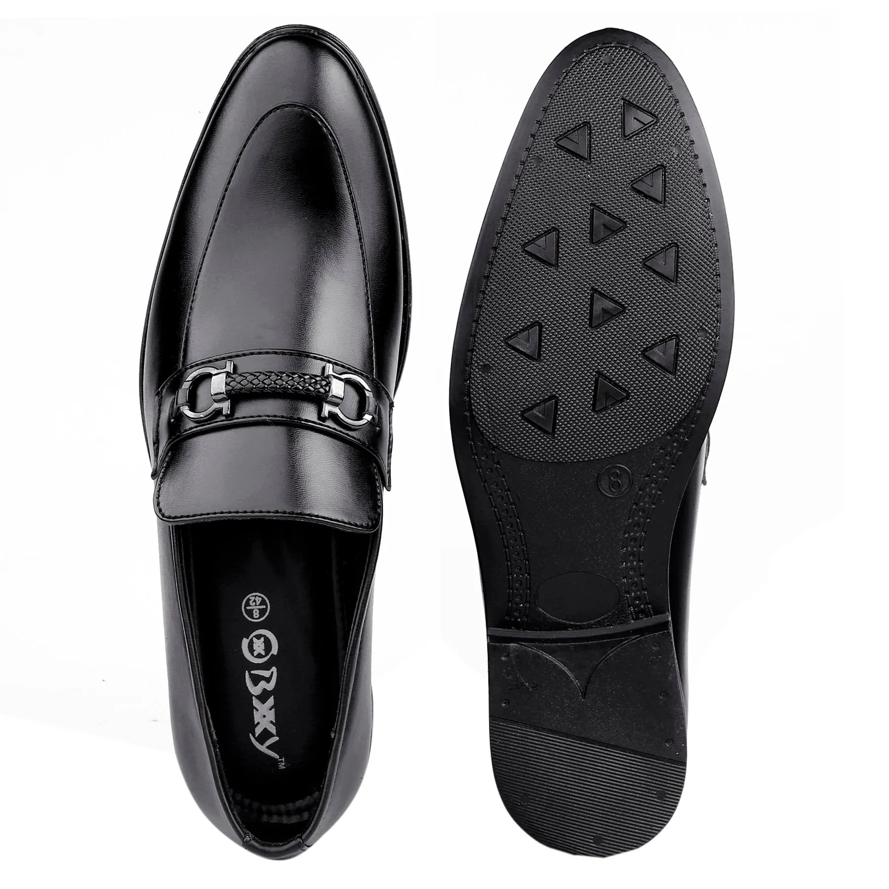 Men's Faux Leather Formal Slip-on Shoes