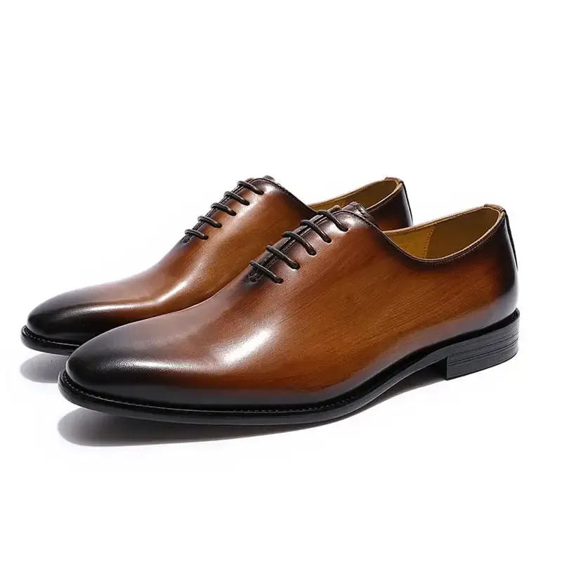 Men's Leather Oxford Shoes