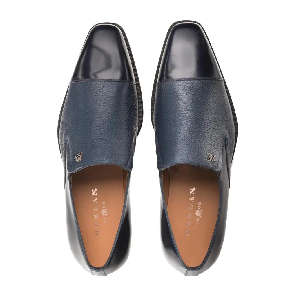 Mezlan Milani Slip on Italian Loafer Shoe-Blue