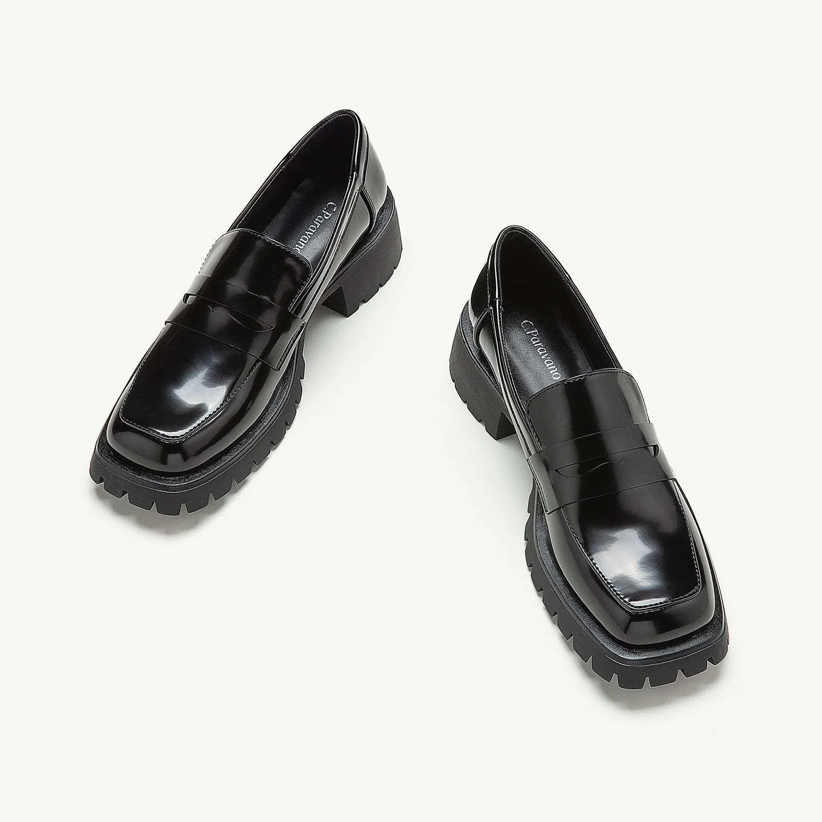 Minimalist Platform Loafers (Monica)