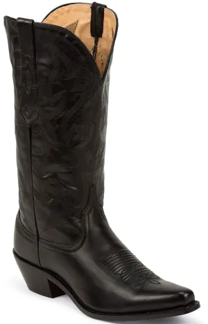 Nocona Women's Lantana Black Snip Toe Cowgirl Boots NL1602