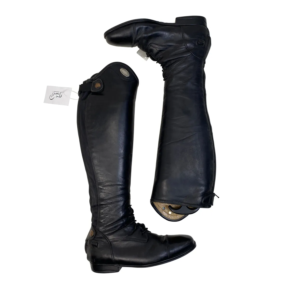 Parlanti Miami Field Boots in Black - EU 36 L  (Women's US 5.5 Wide/Tall)