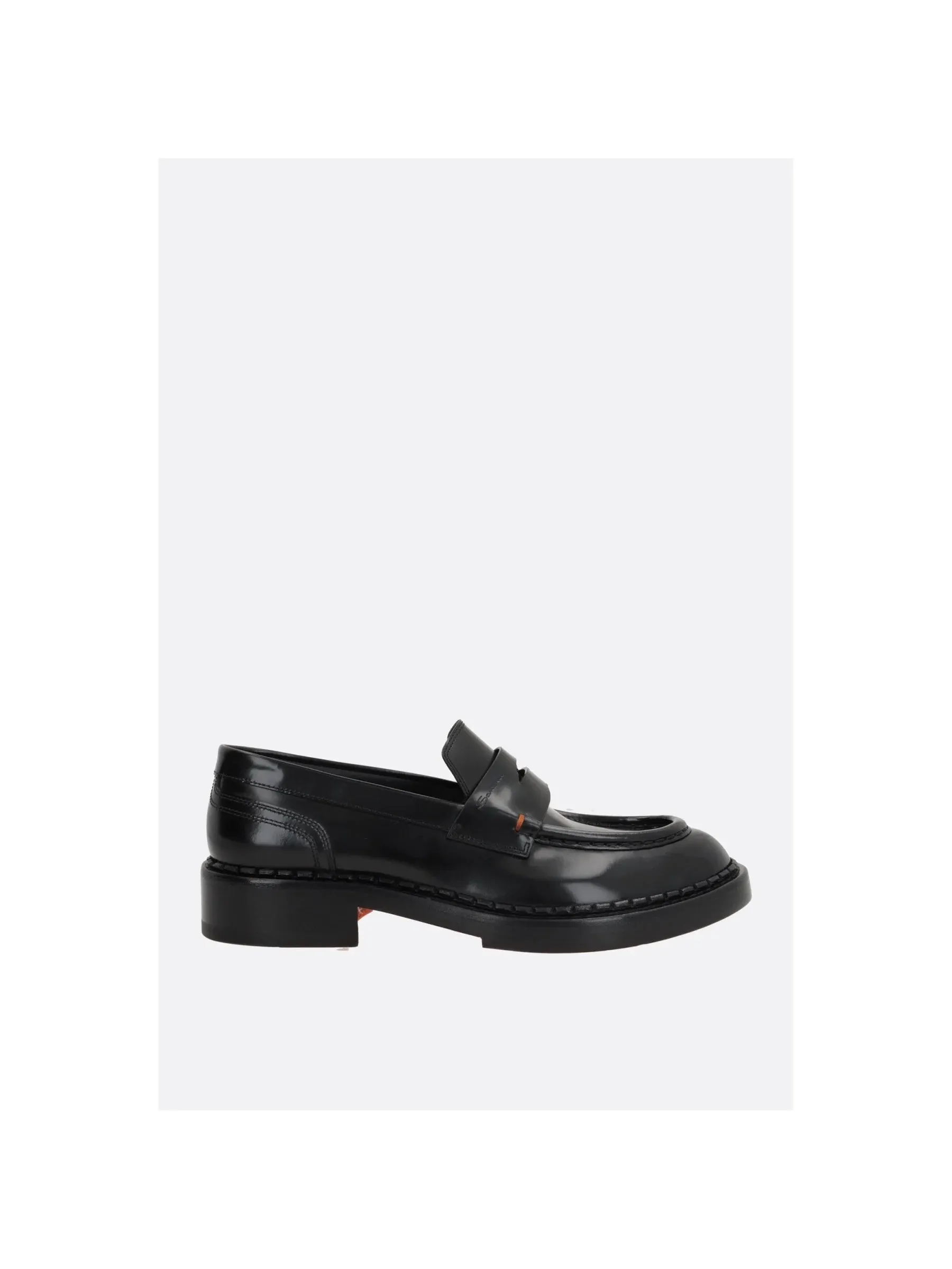 Penny Loafers Brushed Leather Footwear