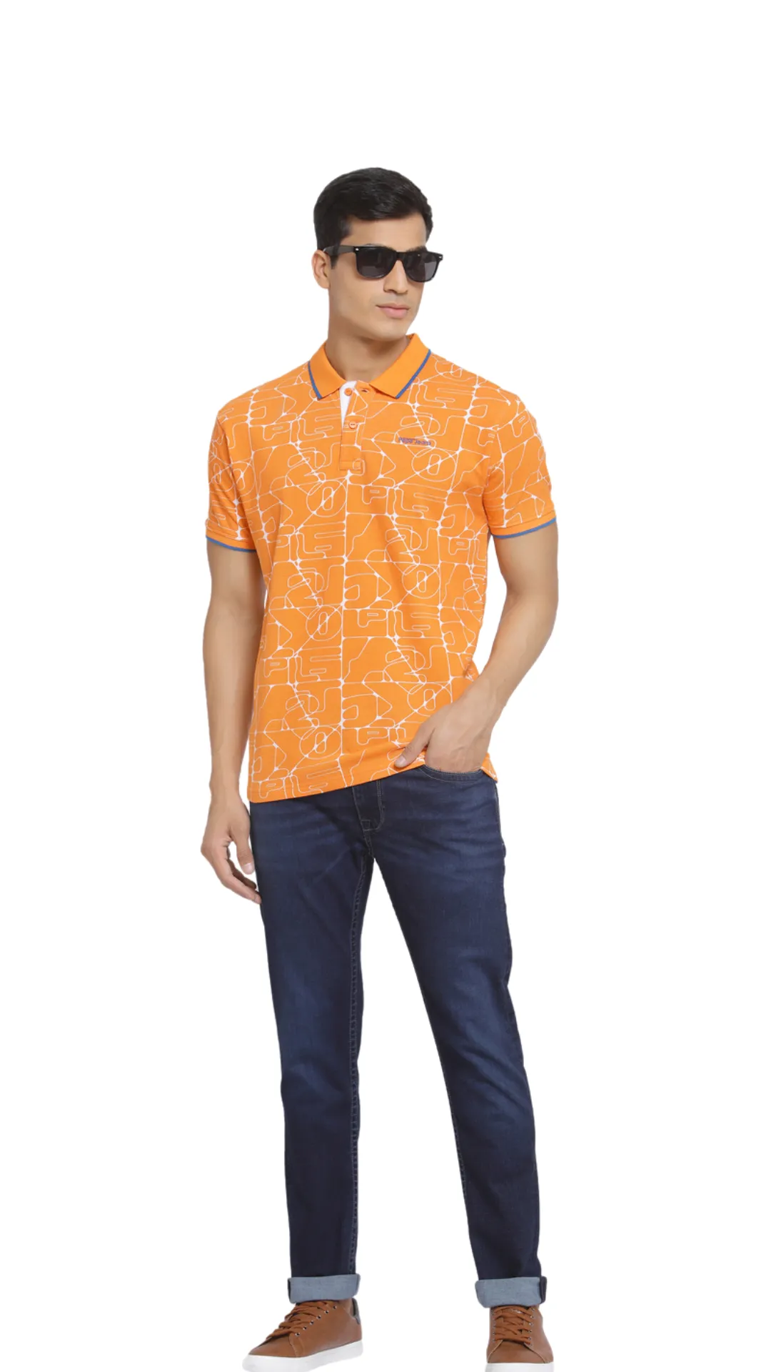 Pepe Jeans Volga Abstract Printed Polo