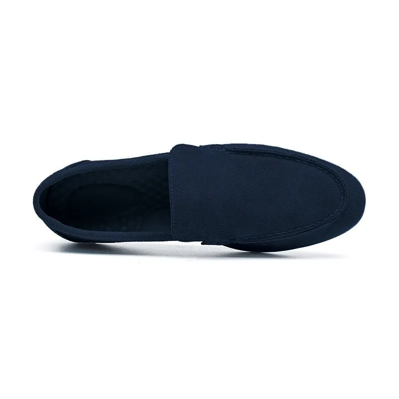 Premium Suede Slip-On Loafers for Effortless Style and Comfort