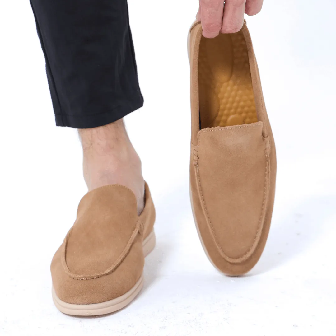 Premium Suede Slip-On Loafers for Effortless Style and Comfort