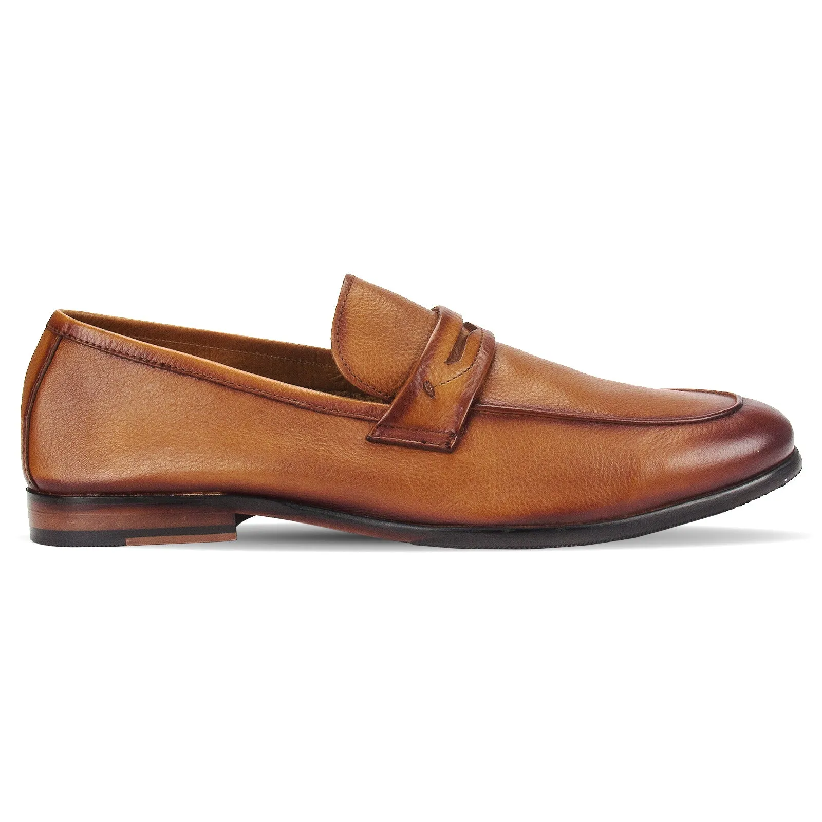 Regal Men's Ultra-flex Milled Leather Penny Loafer