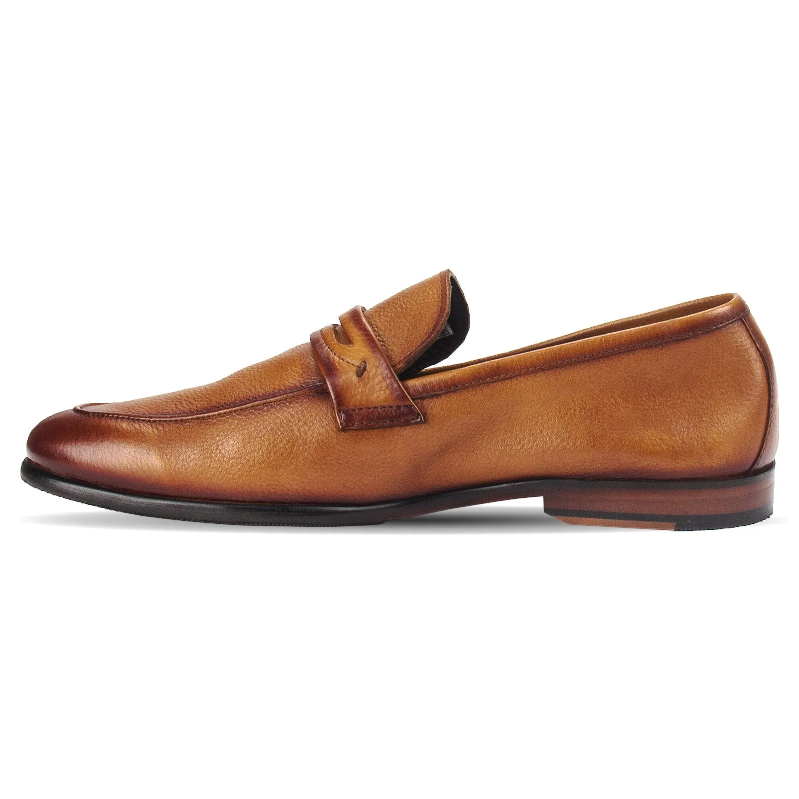 Regal Men's Ultra-flex Milled Leather Penny Loafer