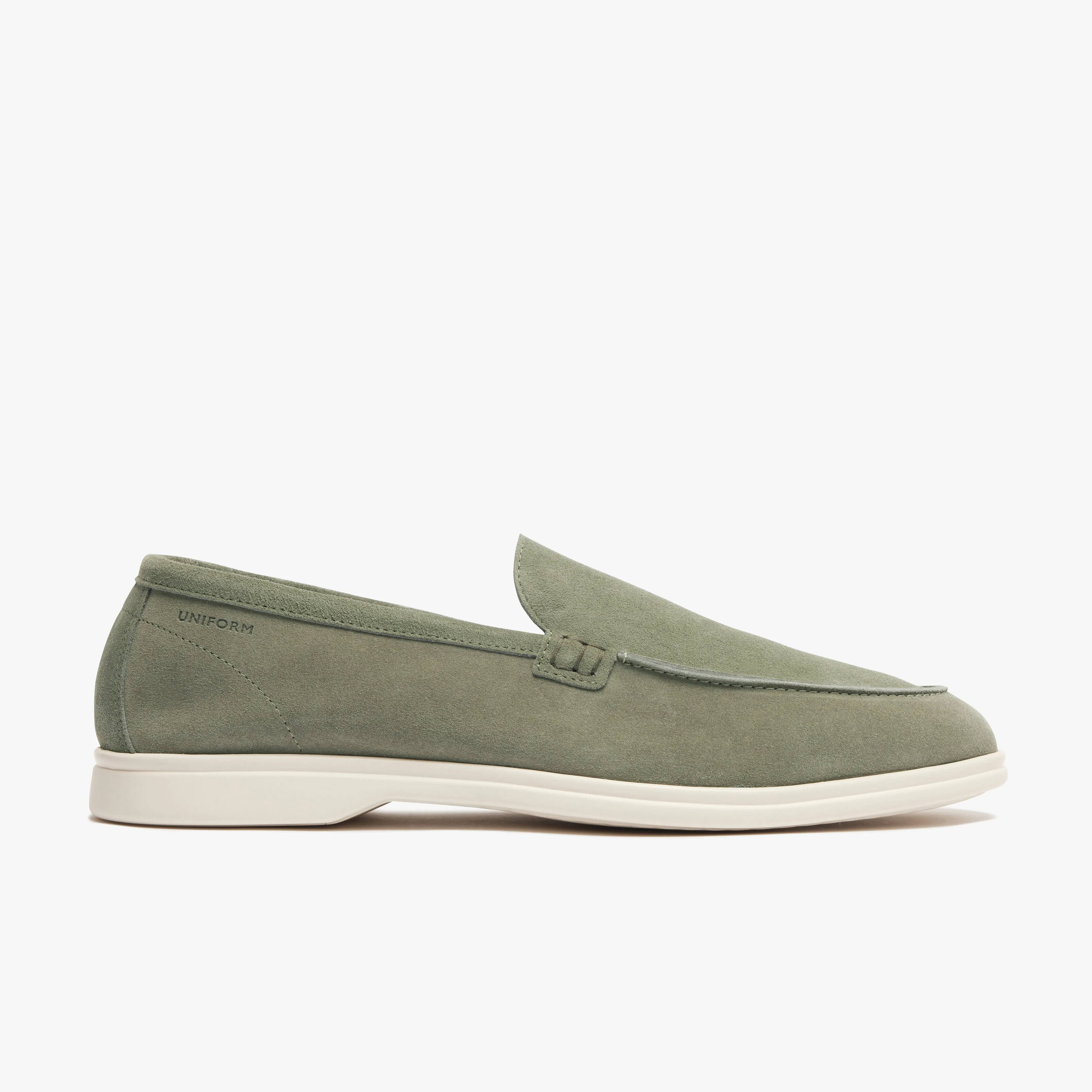 Relaxed Loafer Sage Suede Mens