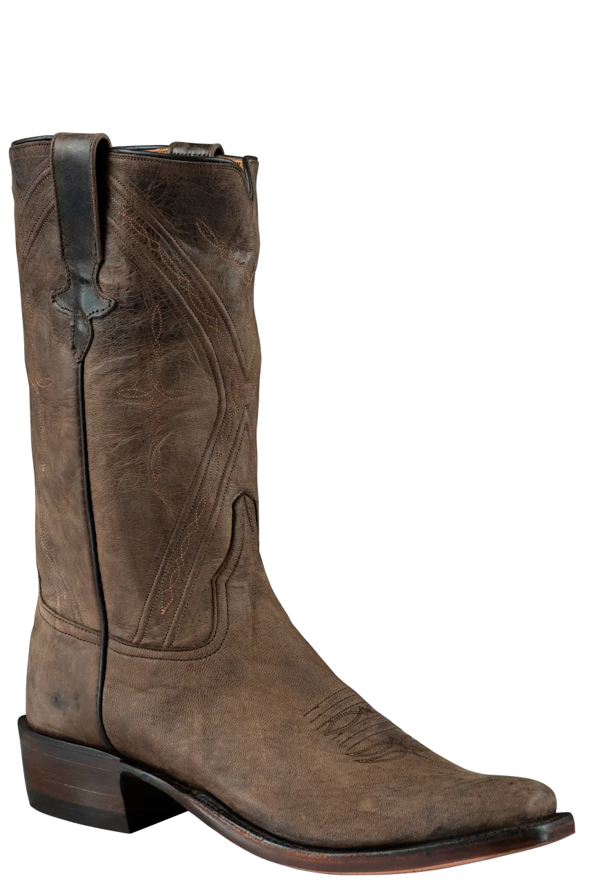 Rios of Mercedes Goat Mad Cat Cowboy Boots - Chocolate