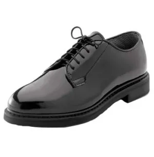 Rothco Uniform Hi-Gloss Oxford Dress Shoe / Black