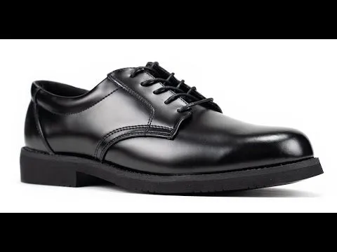 Ryno Gear Leather Uniform Oxford Shoe