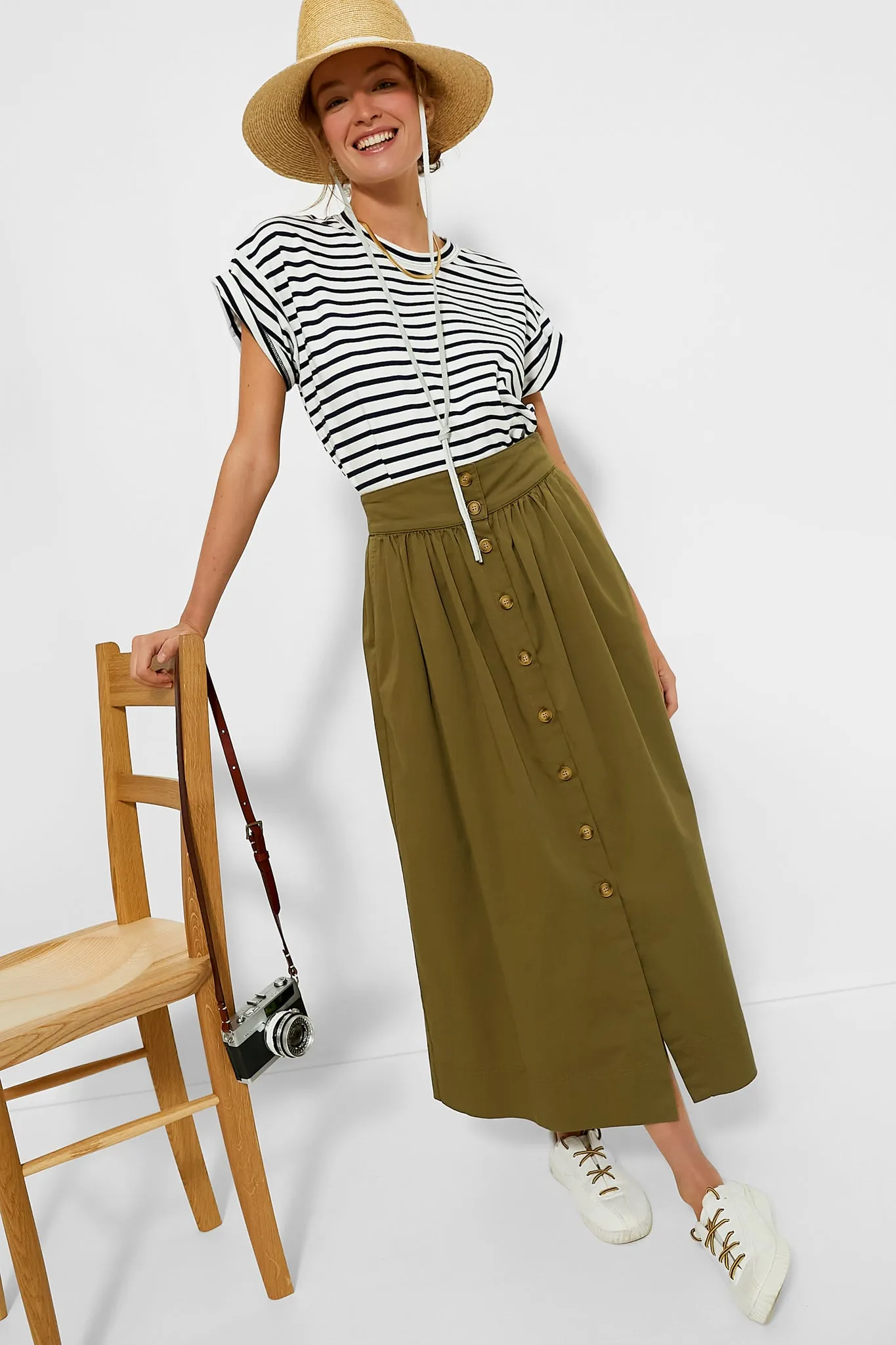 Safari Darja Midi Skirt