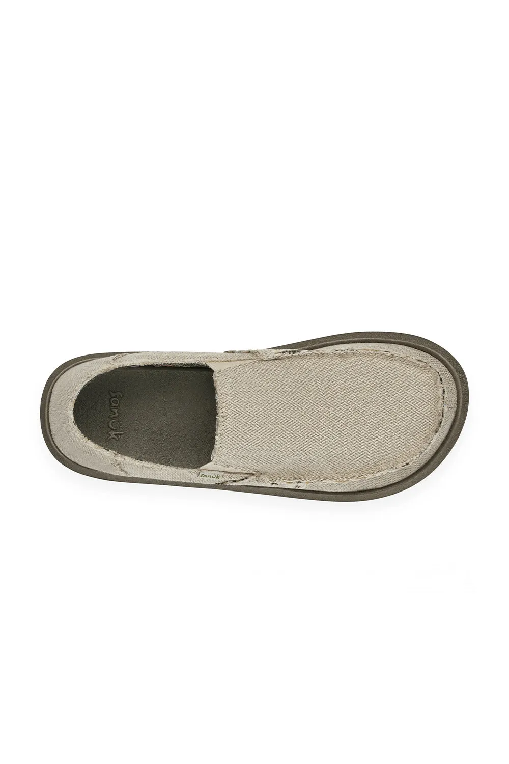 Sanuk Mens Hemp Slip On