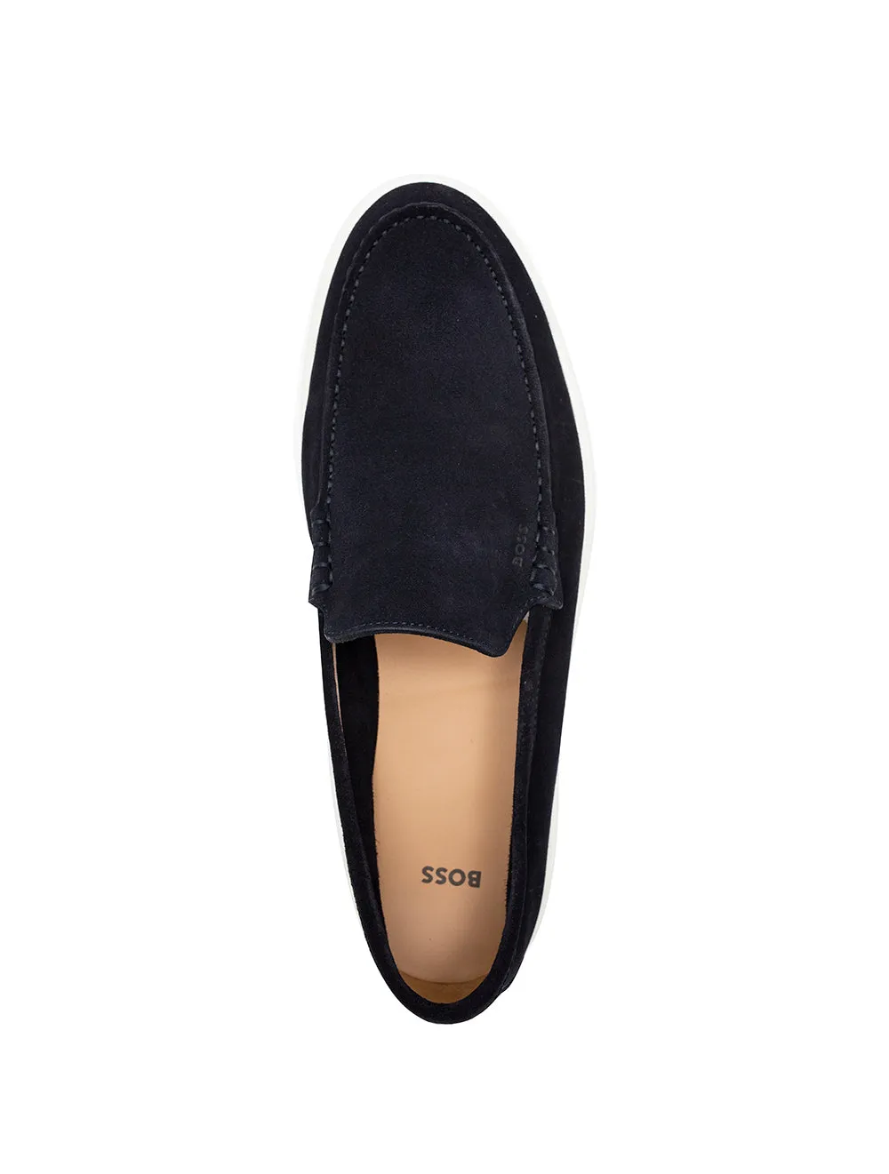 Sienne Moccasins Casual Slip Ons Navy