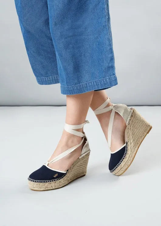 Tavallera Canvas Espadrille Wedges