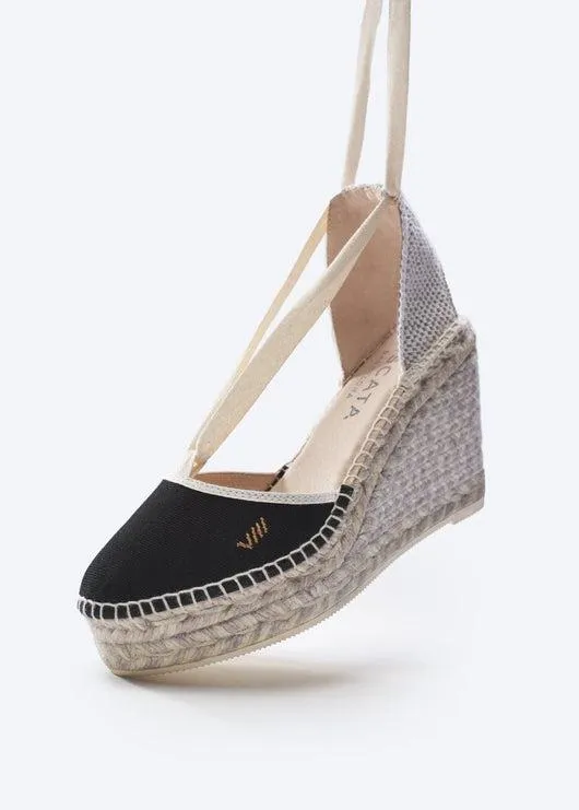 Tavallera Canvas Espadrille Wedges