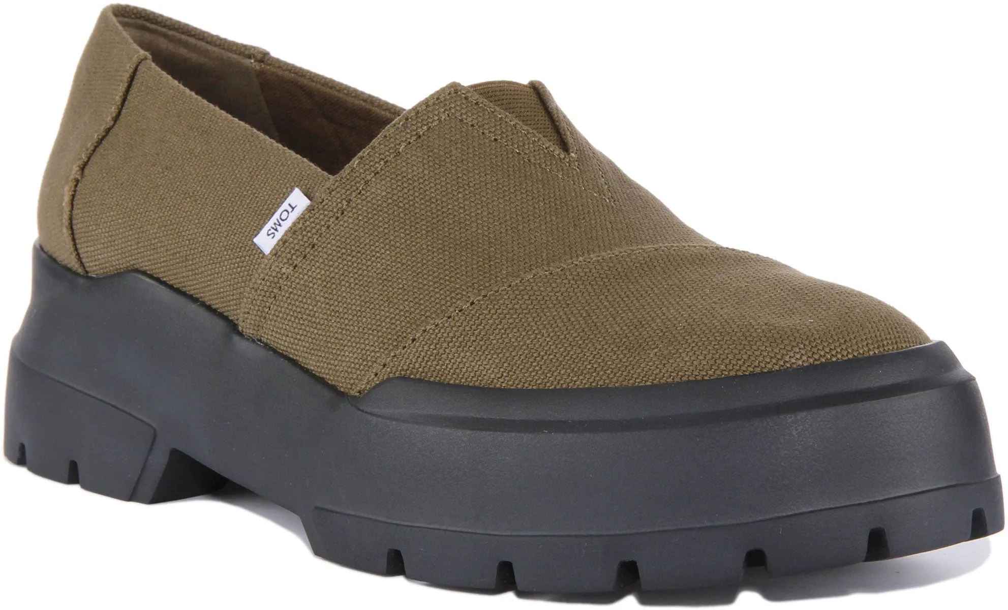 Toms Comlow Sneak In Olive For Women