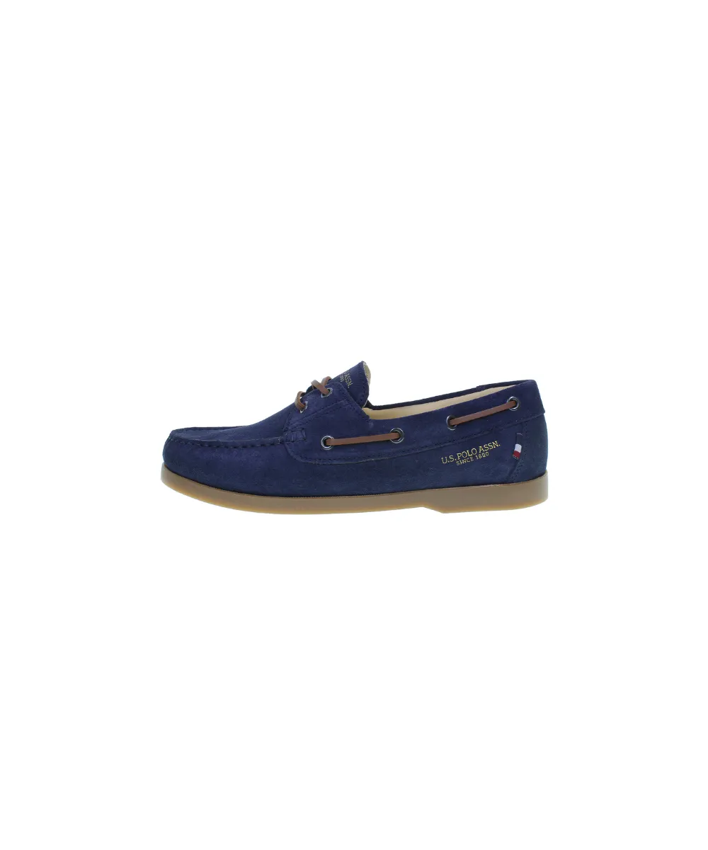 US POLO MENS SUEDE LOAFER