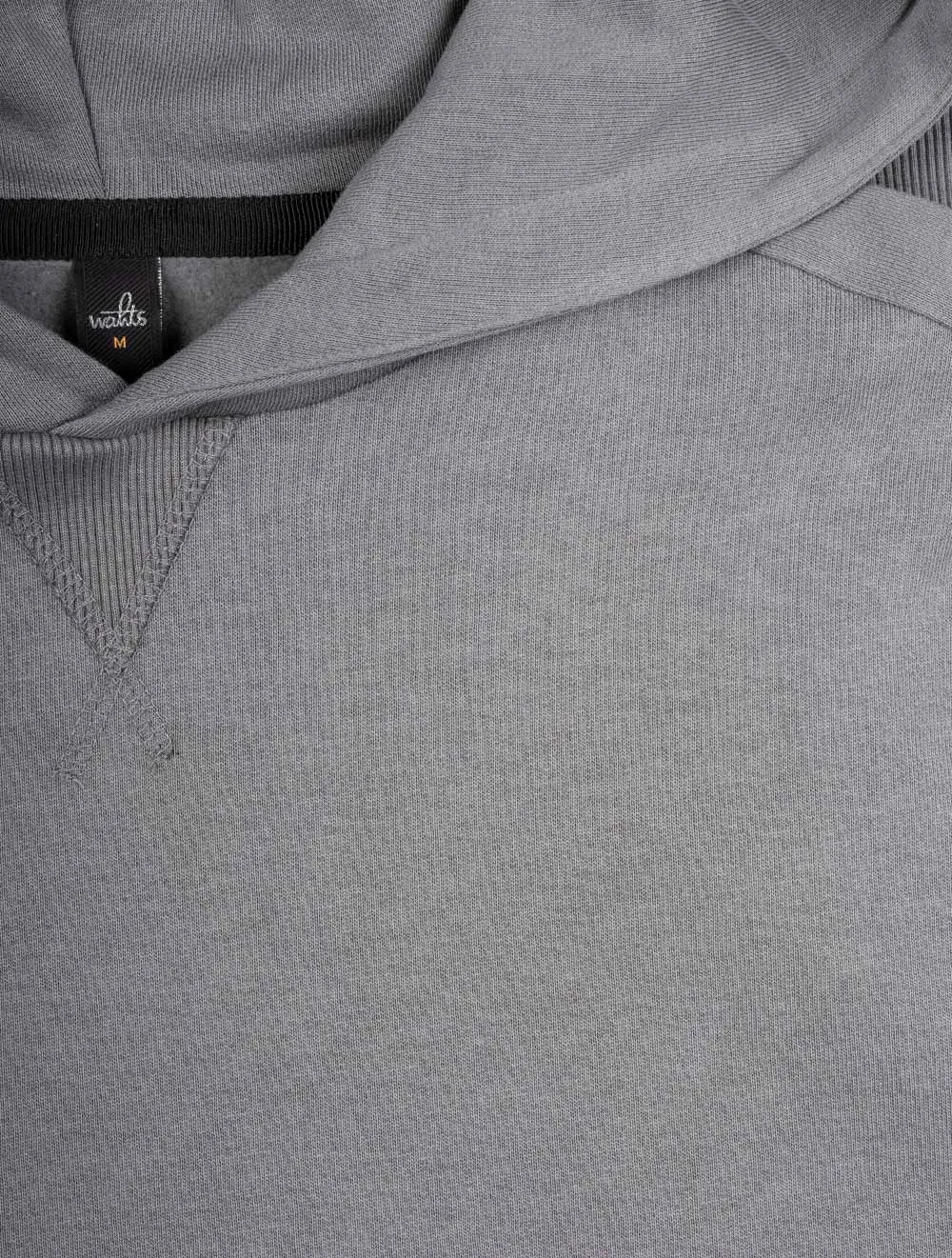 Vance Hooded Sweatshirt Mid Grey