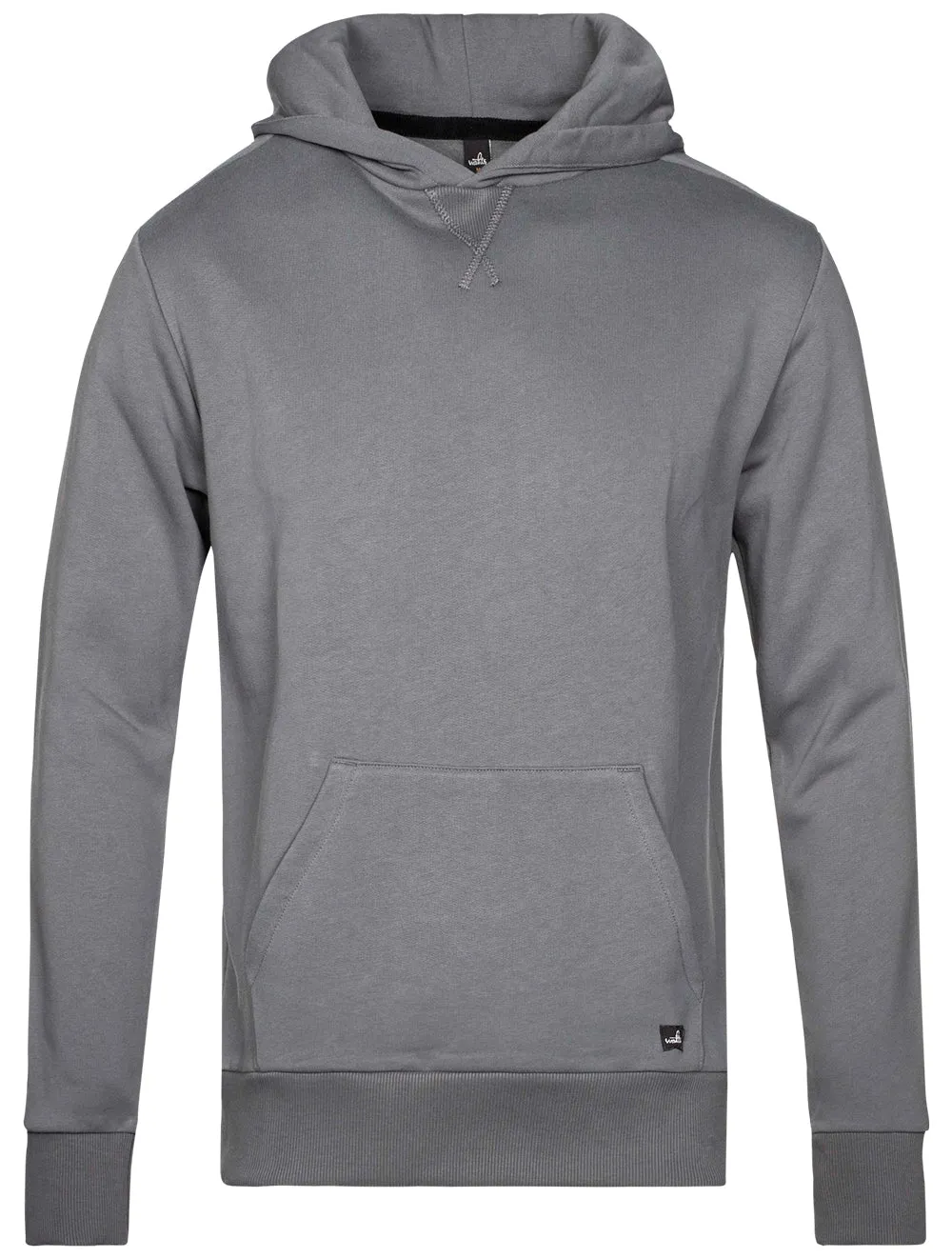 Vance Hooded Sweatshirt Mid Grey