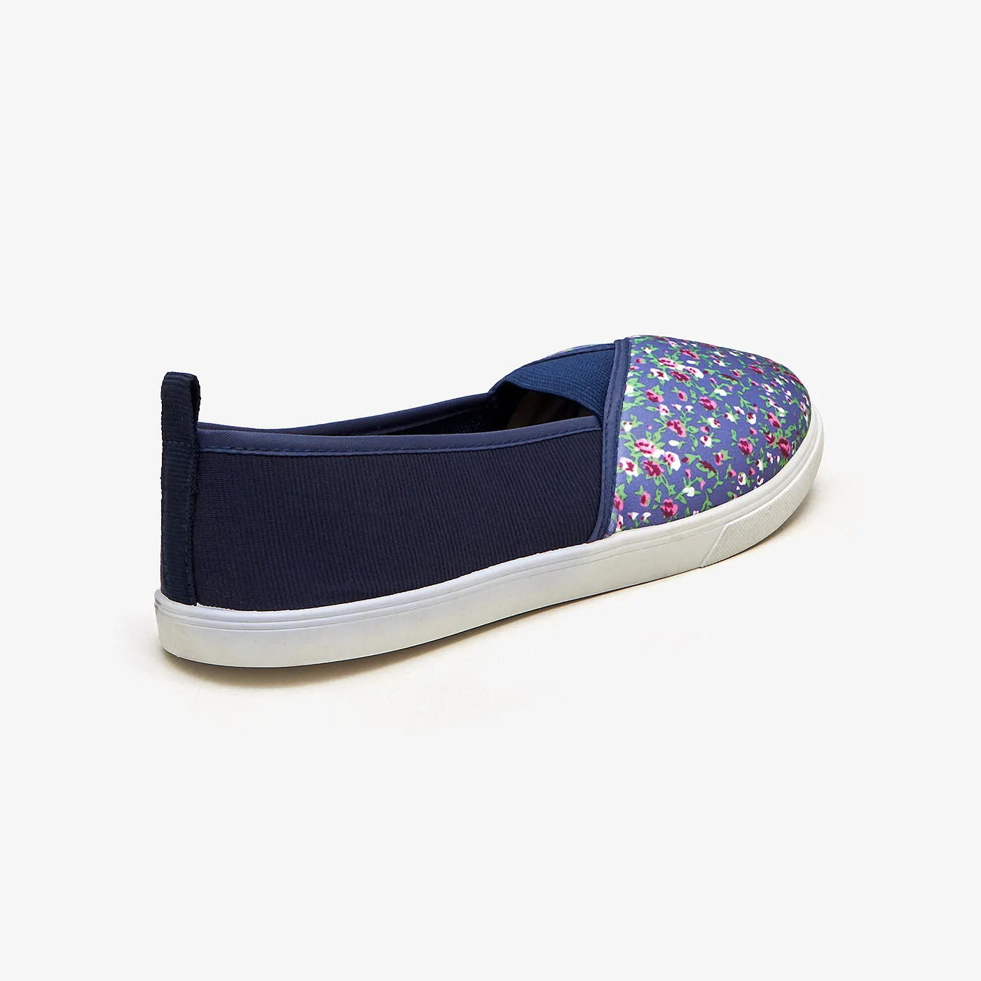 Women's Floral Slip-Ons