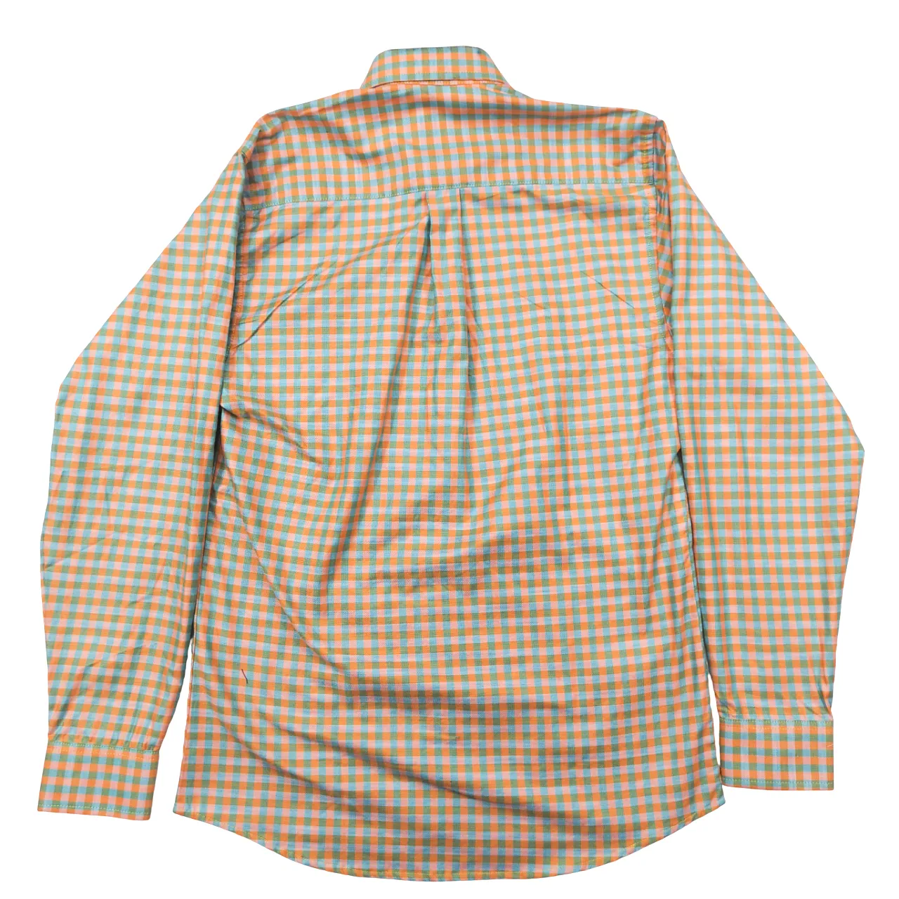 Zuccino Italy LS Orange  Check Shirt